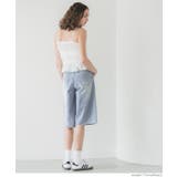 デニムバミューダパンツ レディース | coca | 詳細画像12 