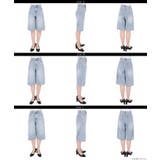 デニムバミューダパンツ レディース | coca | 詳細画像13 