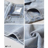 デニムバミューダパンツ レディース | coca | 詳細画像14 