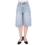 デニムバミューダパンツ レディース | coca | 詳細画像3 