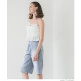 デニムバミューダパンツ レディース | coca | 詳細画像10 