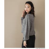 Vネックニットトップス レディース | coca | 詳細画像11