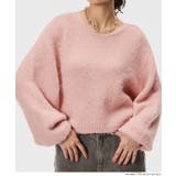 ［Lt.pink］ | Vネックニットトップス レディース  | coca