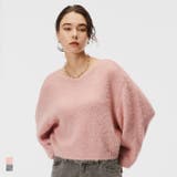 Vネックニットトップス レディース | coca | 詳細画像1