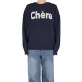 ロゴが映える、主役ニット。ダブルジャカードロゴニットトップス | coca | 詳細画像4