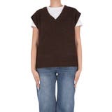 ヤク風Vネックニットベスト レディース | coca | 詳細画像4 