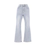 セミフレア9分丈デニムパンツ レディース | coca | 詳細画像2 