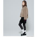 【洗える】フェイクファーノーカラーブルゾン | coca | 詳細画像5