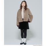 【洗える】フェイクファーノーカラーブルゾン | coca | 詳細画像7