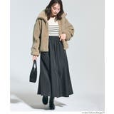 【洗える】フェイクファースタンドカラーブルゾン | coca | 詳細画像10 