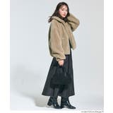 【洗える】フェイクファースタンドカラーブルゾン | coca | 詳細画像11 