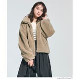 【洗える】フェイクファースタンドカラーブルゾン | coca | 詳細画像12 