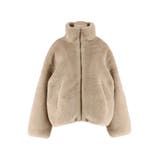 【洗える】フェイクファースタンドカラーブルゾン | coca | 詳細画像2 