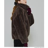 【洗える】フェイクファースタンドカラーブルゾン | coca | 詳細画像9 