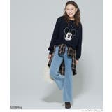 【ディズニー】ダブルジャカードニットトップス | coca | 詳細画像16 