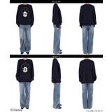 【ディズニー】ダブルジャカードニットトップス | coca | 詳細画像19 