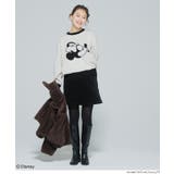 【ディズニー】ダブルジャカードニットトップス | coca | 詳細画像7 