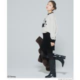 【ディズニー】ダブルジャカードニットトップス | coca | 詳細画像9 