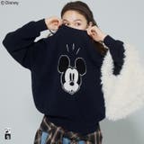 【ディズニー】ダブルジャカードニットトップス | coca | 詳細画像1 