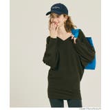 Vネックニットチュニック | coca | 詳細画像15 