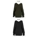 Vネックニットチュニック | coca | 詳細画像22 