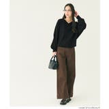 Vネックニットチュニック | coca | 詳細画像7 