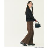 Vネックニットチュニック | coca | 詳細画像9 