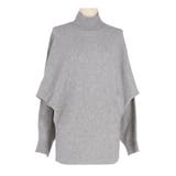 ボトルネックニットチュニック レディース | coca | 詳細画像2