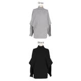 ボトルネックニットチュニック レディース | coca | 詳細画像24