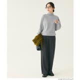 ボトルネックニットチュニック レディース | coca | 詳細画像7