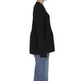 ペプラムギャザーニットトップス ウォッシャブル | coca | 詳細画像7 