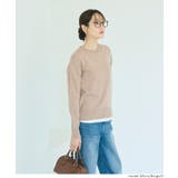 【RICH KNIT】クルーネックプルオーバー | coca | 詳細画像4