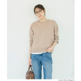 【RICH KNIT】クルーネックプルオーバー | coca | 詳細画像7