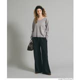 【RICH KNIT】Ｖネックプルオーバー | coca | 詳細画像14 