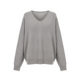 【RICH KNIT】Ｖネックプルオーバー | coca | 詳細画像22 
