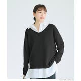 【RICH KNIT】Ｖネックプルオーバー | coca | 詳細画像10 