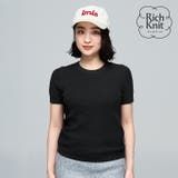 【RICH KNIT】半袖クルーネックプルオーバー | coca | 詳細画像1 