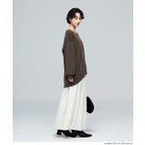 【RICH KNIT】Vネックオーバーサイズプルオーバー | coca | 詳細画像8