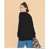 【RICH KNIT】クルーネックオーバーサイズプルオーバー  | coca | 詳細画像6 
