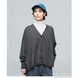 【RICH KNIT】Vネックドルマンカーディガン | coca | 詳細画像6 