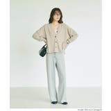 【RICH KNIT】Vネックドルマンカーディガン | coca | 詳細画像9 
