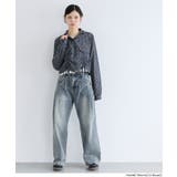 デニムタックパンツ(01-260511402-69) | coca | 詳細画像5