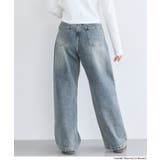 デニムタックパンツ(01-260511402-69) | coca | 詳細画像6
