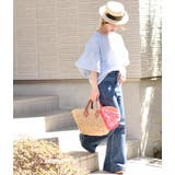 値下げ 2490円→1690円袖フレアピンストライプトップス 田中亜希子さん着用… | coca | 詳細画像12 