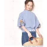 【再入荷】【田中亜希子さん着用】花柄刺繍バルーンスリーブブラウス(フリルカラー … | coca | 詳細画像9 
