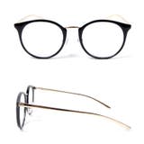 ボストンコンビフレーム伊達メガネ(ウェリントン 眼鏡 めがね | coca | 詳細画像17