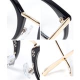 ボストンコンビフレーム伊達メガネ(ウェリントン 眼鏡 めがね | coca | 詳細画像18