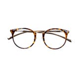 ボストンコンビフレーム伊達メガネ(ウェリントン 眼鏡 めがね | coca | 詳細画像2