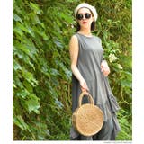 たっぷり裾フリルテールカットワンピース(ノースリーブ タンクトップ 切りっぱなし | coca | 詳細画像13