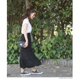 裾フレアフリルマーメイドスカート(ロング丈 Aライン タイトスカート | coca | 詳細画像8 